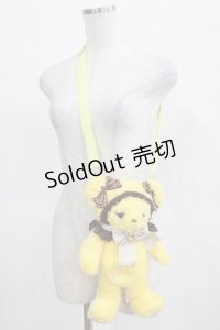BABY,THE STARS SHINE BRIGHT / はちみつふたごの あま?あま?くみゃちゃんポシェット【福岡店限定】 きいろ×茶  H-25-03-16-1062-BA-BG-NS-ZH