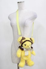 画像1: BABY,THE STARS SHINE BRIGHT / はちみつふたごの あま?あま?くみゃちゃんポシェット【福岡店限定】 きいろ×茶  H-25-03-16-1062-BA-BG-NS-ZH (1)