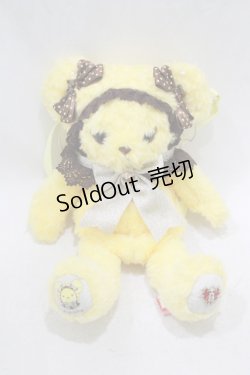 画像2: BABY,THE STARS SHINE BRIGHT / はちみつふたごの あま?あま?くみゃちゃんポシェット【福岡店限定】 きいろ×茶  H-25-03-16-1062-BA-BG-NS-ZH
