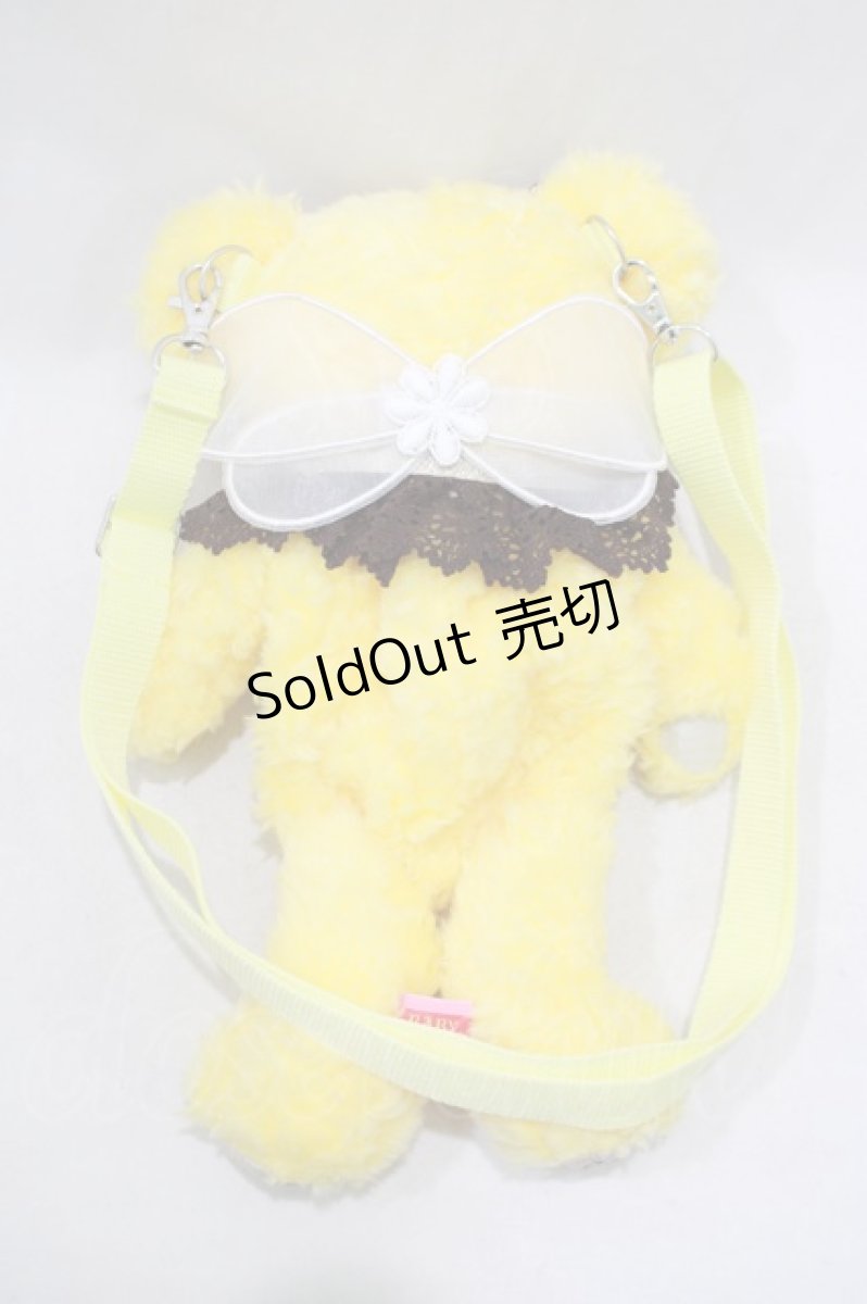 画像3: BABY,THE STARS SHINE BRIGHT / はちみつふたごの あま?あま?くみゃちゃんポシェット【福岡店限定】 きいろ×茶  H-25-03-16-1062-BA-BG-NS-ZH (3)