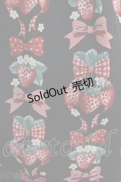 画像4: Angelic Pretty / Strawberry Dollジャンパースカート Free ブラック H-25-03-16-1005-AP-OP-NS-ZH