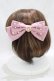 画像2: m petit by misako / AM*NIPLバレッタ  ピンク H-25-03-16-1070-LO-AC-NS-ZH (2)
