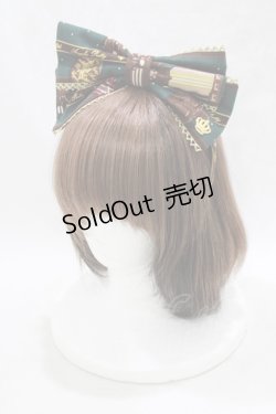 画像1: Angelic Pretty / Chocolate Rosetteカチューシャ  グリーン H-25-03-16-1074-AP-AC-NS-ZH