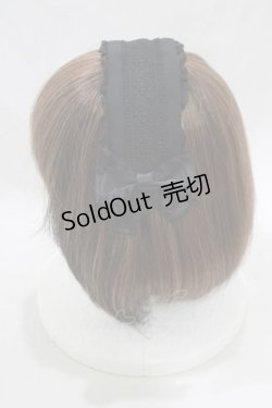 画像2: Pina sweetcollection / ローズラインカチューシャ  ブラック H-25-03-16-1078-LO-AC-NS-ZH