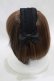 画像2: Pina sweetcollection / ローズラインカチューシャ  ブラック H-25-03-16-1078-LO-AC-NS-ZH (2)