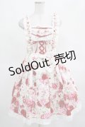 BABY,THE STARS SHINE BRIGHT / スローモーションブーケ〜あの日の私の想い〜柄ジャンパースカートII Free 生成り H-25-03-16-1011-BA-OP-NS-ZH