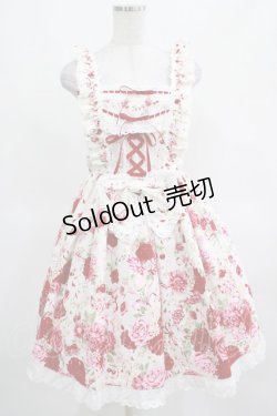 画像1: BABY,THE STARS SHINE BRIGHT / スローモーションブーケ〜あの日の私の想い〜柄ジャンパースカートII Free 生成り H-25-03-16-1011-BA-OP-NS-ZH