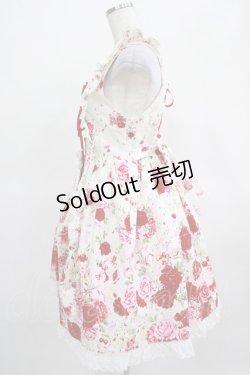 画像2: BABY,THE STARS SHINE BRIGHT / スローモーションブーケ〜あの日の私の想い〜柄ジャンパースカートII Free 生成り H-25-03-16-1011-BA-OP-NS-ZH