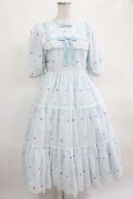 Angelic Pretty / Candy Petit Heartワンピース Free サックス H-25-03-16-1014-AP-OP-NS-ZH
