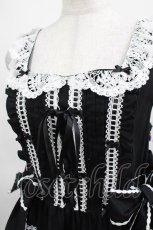 画像4: BABY,THE STARS SHINE BRIGHT / Maison de Petite Rubanジャンパースカート Free ブラック/オフ白 H-25-03-16-1015-BA-OP-NS-ZH (4)