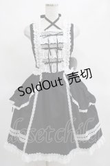 BABY,THE STARS SHINE BRIGHT / キュドパリジャンパースカート Free ブラック/オフ白 H-25-03-16-1016-BA-OP-NS-ZH