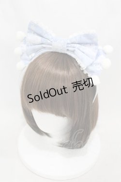画像1: Angelic Pretty / Sugar Dream Domeカチューシャ  サックス H-25-03-16-010-AP-AC-NS-ZH