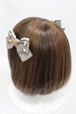 画像2: BABY,THE STARS SHINE BRIGHT / La Patisserie Chocolatリボンクリップ  ブラウン H-25-03-16-013-BA-AC-NS-ZH