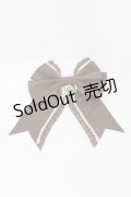 BABY,THE STARS SHINE BRIGHT / アメリアリボンベレーのリボンブローチ  ブラウン H-25-03-16-016-BA-ZA-NS-ZH