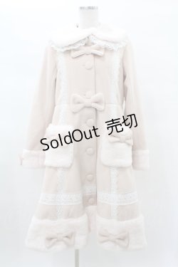 画像1: axes femme Kawaii / スノードルチェコート M ピンク H-25-03-16-020-AX-CO-NS-ZH