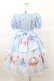 画像2: Angelic Pretty / Be My Valentineワンピース Free サックス H-25-03-16-024-AP-OP-NS-ZH (2)
