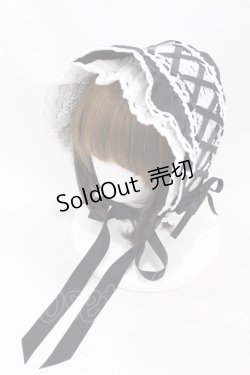 画像1: BABY,THE STARS SHINE BRIGHT / スピンドールボンネット  ブラック H-25-03-16-003-BA-AC-NS-ZH
