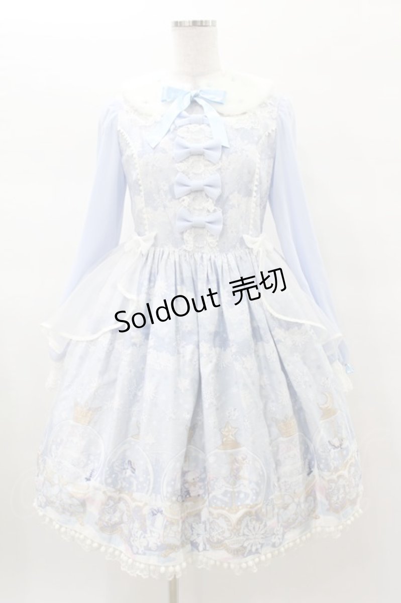 画像1: Angelic Pretty / Sugar Dream Domeワンピース Free サックス H-25-03-16-027-AP-OP-NS-ZH (1)