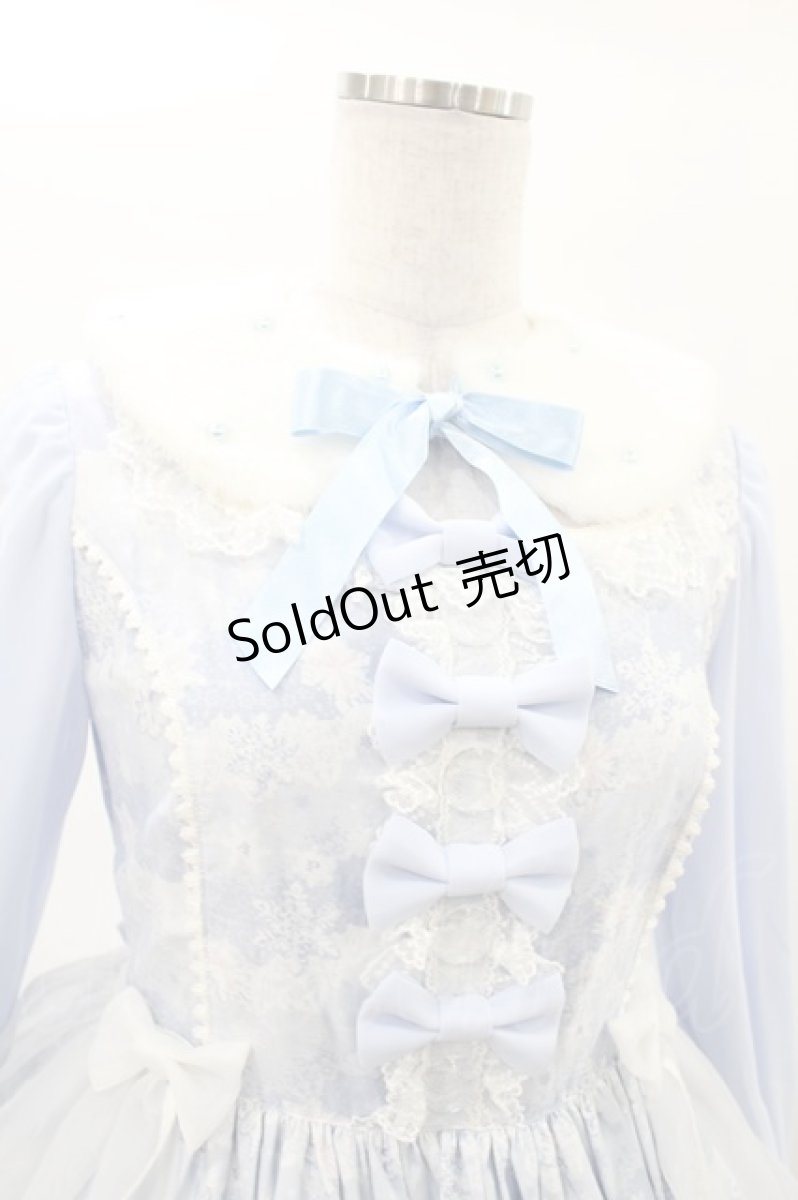 画像4: Angelic Pretty / Sugar Dream Domeワンピース Free サックス H-25-03-16-027-AP-OP-NS-ZH (4)