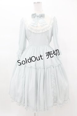 画像1: Innocent World / クラシカルお袖レースワンピース M ミント H-25-03-16-028-IW-OP-NS-ZH