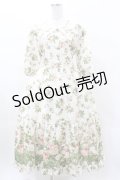 ANGELIQUE ROSA / ローズプリントロングワンピース Free オフ H-25-03-16-029-LO-OP-NS-ZH