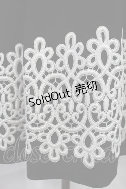 画像5: Moi-meme-Moitie / 飾りレースジャンパースカート  ブラック H-25-03-17-002-MO-OP-KB-ZH