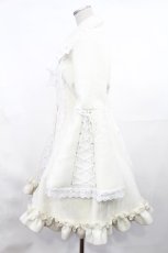 画像2: ATELIER PIERROT / Lunar Lattice Coat -Princess Sleeves-  ホワイト H-25-03-17-004-EL-CO-KB-ZT-C051 (2)