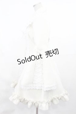 画像2: ATELIER PIERROT / Lunar Lattice Coat -Princess Sleeves-  ホワイト H-25-03-17-004-EL-CO-KB-ZT-C051