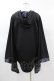 画像2: NieR Clothing / 着物風袖ZIPパーカー  黒 H-25-03-17-1050-PU-TO-KB-ZH (2)
