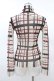 画像2: Jean Paul GAULTIER / ランダムチェックネットトップス 40 オフ H-25-03-17-1012-GO-TO-KB-ZH (2)