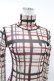 画像4: Jean Paul GAULTIER / ランダムチェックネットトップス 40 オフ H-25-03-17-1012-GO-TO-KB-ZH (4)