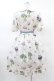 画像2: Emily Temple cute / FlowerBouquetワンピース  アイボリー H-25-03-17-1019-ET-OP-KB-ZH (2)