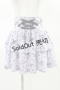 Candy Stripper / ZODIAC FRILL SKIRT  パープル H-25-03-17-1030-PU-SK-KB-ZH