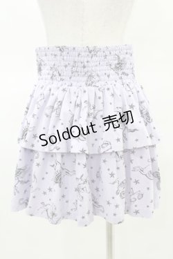 画像2: Candy Stripper / ZODIAC FRILL SKIRT  パープル H-25-03-17-1030-PU-SK-KB-ZH