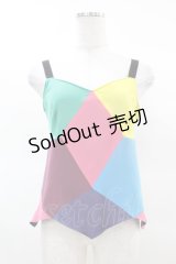 MILK / ダイヤモンドパズルキャミ  カラーパレット H-25-03-17-1033-ML-TO-KB-ZH
