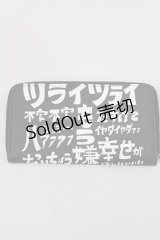 NieR Clothing / NIER PU LEATHER WALLET【激ツラ】  黒 H-25-03-17-028-PU-ZA-KB-ZH
