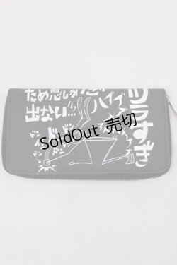 画像2: NieR Clothing / NIER PU LEATHER WALLET【激ツラ】  黒 H-25-03-17-028-PU-ZA-KB-ZH