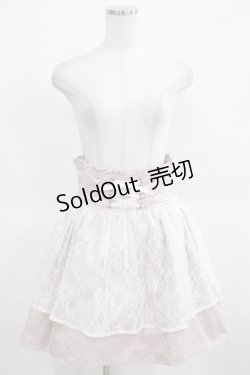 画像4: Ank Rouge / オーバーレースコルセットスカート M ピンク H-25-03-18-027-CA-SK-NS-ZH