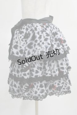 画像2: metamorphose / ハートヒョウ柄スカート Free グレー H-25-03-18-033-ME-SK-NS-ZH