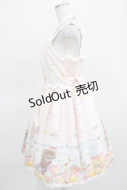 画像2: metamorphose / ピンクレモネードフリルレースジャンパースカート(ミニ) Free ピンク H-25-03-18-004-ME-OP-NS-ZH