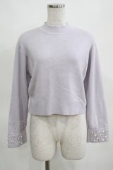 WILLSELECTION / パールニット M ラベンダー H-25-03-18-048-GO-TO-NS-ZH