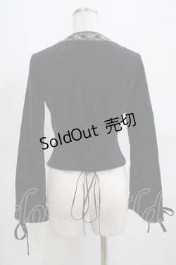 画像3: Victorian maiden / ゴブラントリミングブラウス Free ブラック H-25-03-18-059-CL-BL-NS-ZH