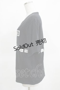 画像2: PINK HOUSE / パッチワークTシャツ Free ブラック H-25-03-18-063-LO-TS-NS-ZH