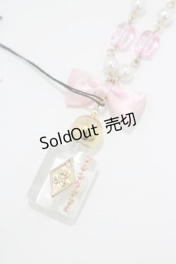 画像1: metamorphose / Perfume Bottleネックレス  ピンク H-25-03-18-073-ME-AC-NS-ZH