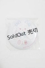 BABY,THE STARS SHINE BRIGHT / うさくみゃちゃんドット缶バッジ  サックス H-25-03-18-076-BA-ZA-NS-ZH