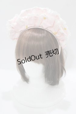 画像1: metamorphose / ピンクレモネードフリルカチューシャ  ピンク H-25-03-18-078-ME-AC-NS-ZH