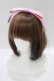 画像1: Angelic Pretty / Doll's Ribbonカチューシャ  ピンク H-25-03-18-079-AP-AC-NS-ZH (1)