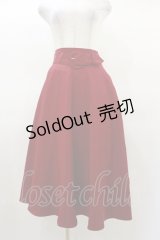 F&A / カラーパレットスカート Free RED H-25-03-19-042-LO-SK-NS-ZH
