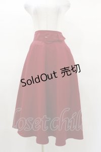 F&A / カラーパレットスカート Free RED H-25-03-19-042-LO-SK-NS-ZH