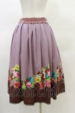 画像2: axes femme POETIQUE / ディズニー バンビ/スカート M ピンク H-25-03-19-045-AX-SK-NS-ZH